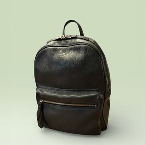 Kate Spade Dark Green Backpack Full Size